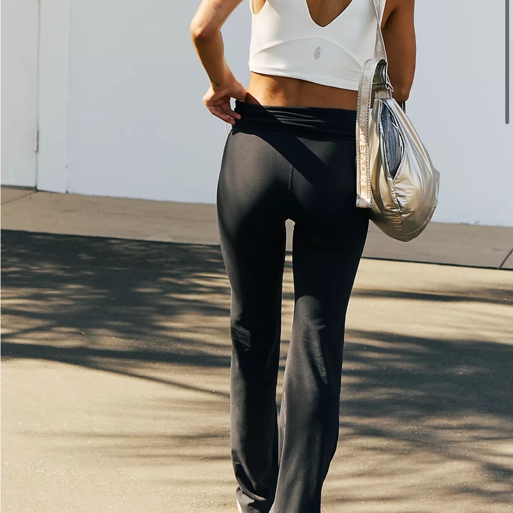 FP Movement by Free People Black Flare Pants